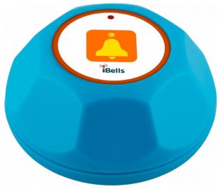 фото iBells Plus K-M-W кнопка вызова персонала (синий), фото 1